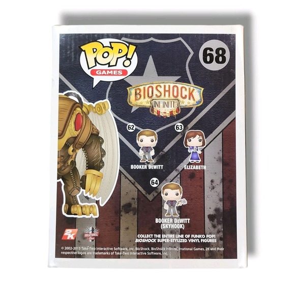 Funko Pop Games Bioshock Infinite Songbird #68 NIB Box Has Flaws - Picture 3 of 6